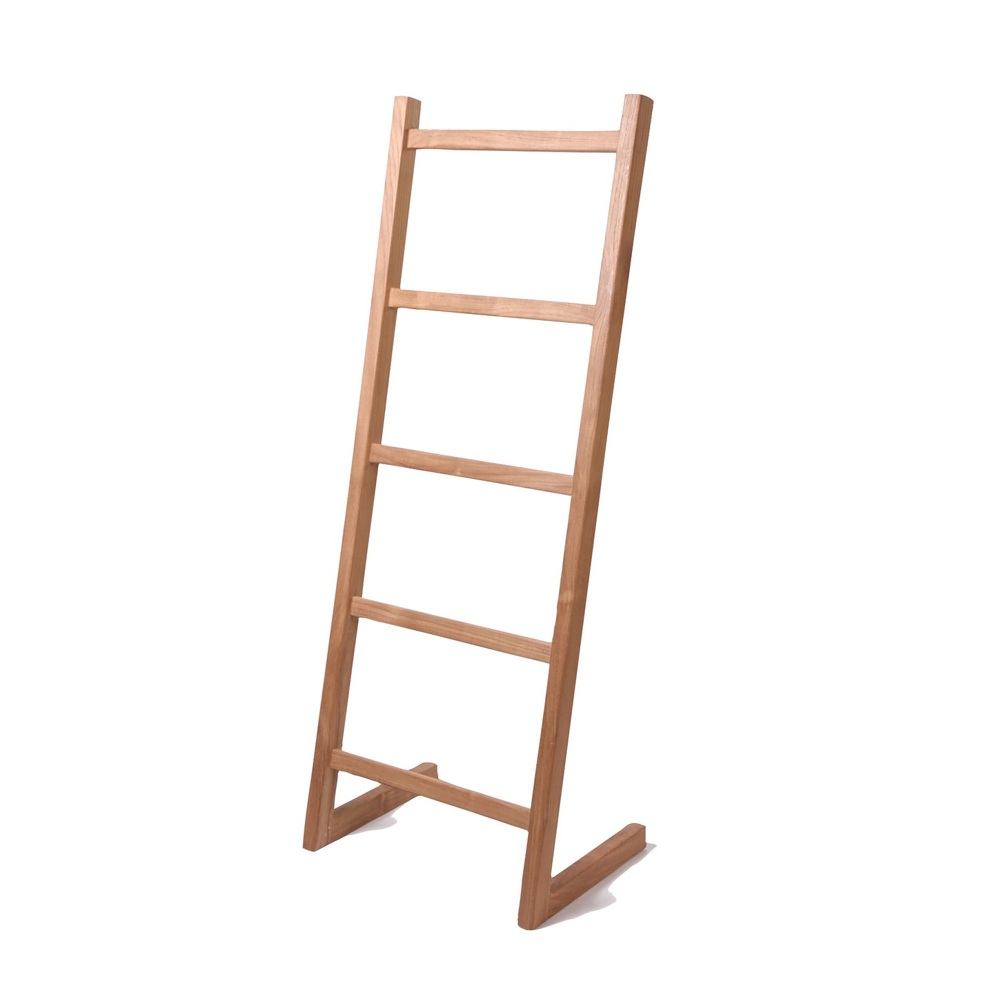 Teak Self-standing Towel Ladder 59" (150 cm) with 5 bars