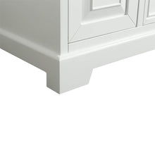 Eviva Monroe 48 in.  Bathroom Vanity  with White Carrara Marble Top and White Under-mount Porcelain Sink