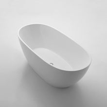 Eviva Clair 60″ Freestanding White Acrylic Bathtub