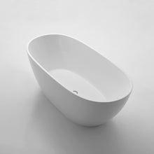 Eviva Clair 67″ Freestanding White Acrylic Bathtub
