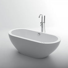 Eviva Lina 67″ White Free Standing Strengthen Acrylic Bathtub