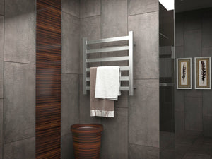 Note 6-Bar Stainless Steel Wall Mounted Electric Towel Warmer Rack