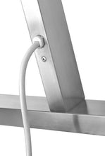 Riposte Series 6-Bar Stainless Steel Floor Mounted Electric Towel Warmer Rack