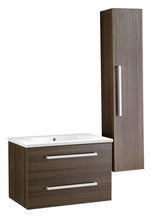 Conques 30 in. W x 20 in. H Bathroom Vanity Set in Rich Brown