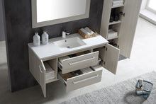 Conques 48 in. W x 20 in. H Bathroom Vanity Set in Rich White
