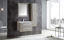 Conques 30 in. W x 20 in. H Bathroom Vanity Set in Rich Gray