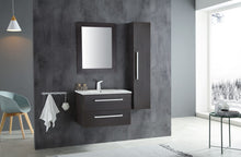 Conques 30 in. W x 20 in. H Bathroom Vanity Set in Rich Umber