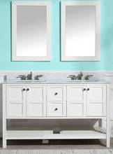 Montaigne 60 in. W x 35 in. H Bathroom Vanity Set in Rich White