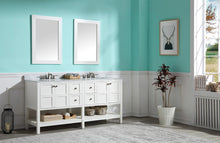 Montaigne 72 in. W x 35 in. H Bathroom Vanity Set in Rich White