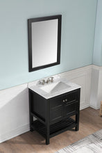 Montaigne 30 in. W x 35 in. H Bathroom Bath Vanity Set in Rich Black